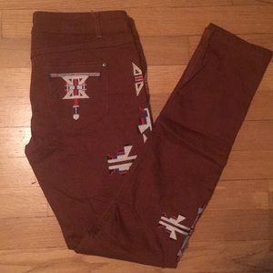 Aztec Stitched Pants